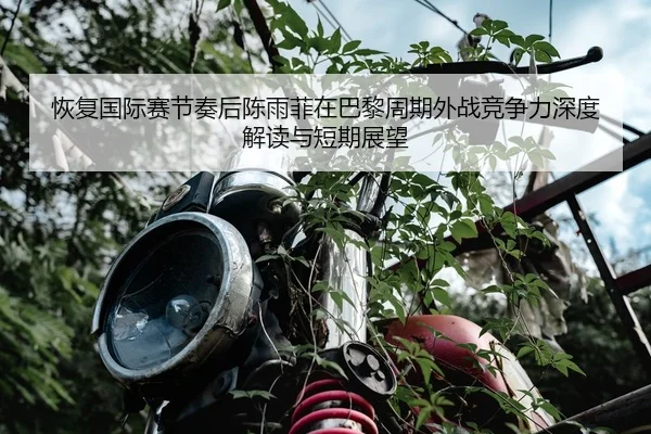 恢复国际赛节奏后陈雨菲在巴黎周期外战竞争力深度解读与短期展望